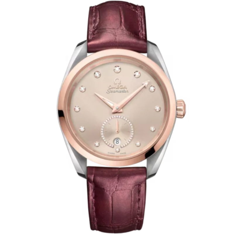 SEAMASTER AQUA TERRA 150M 38 MM STAINLESS STEEL - SEDNA™ GOLD WITH YELLOW DIAL - Omega