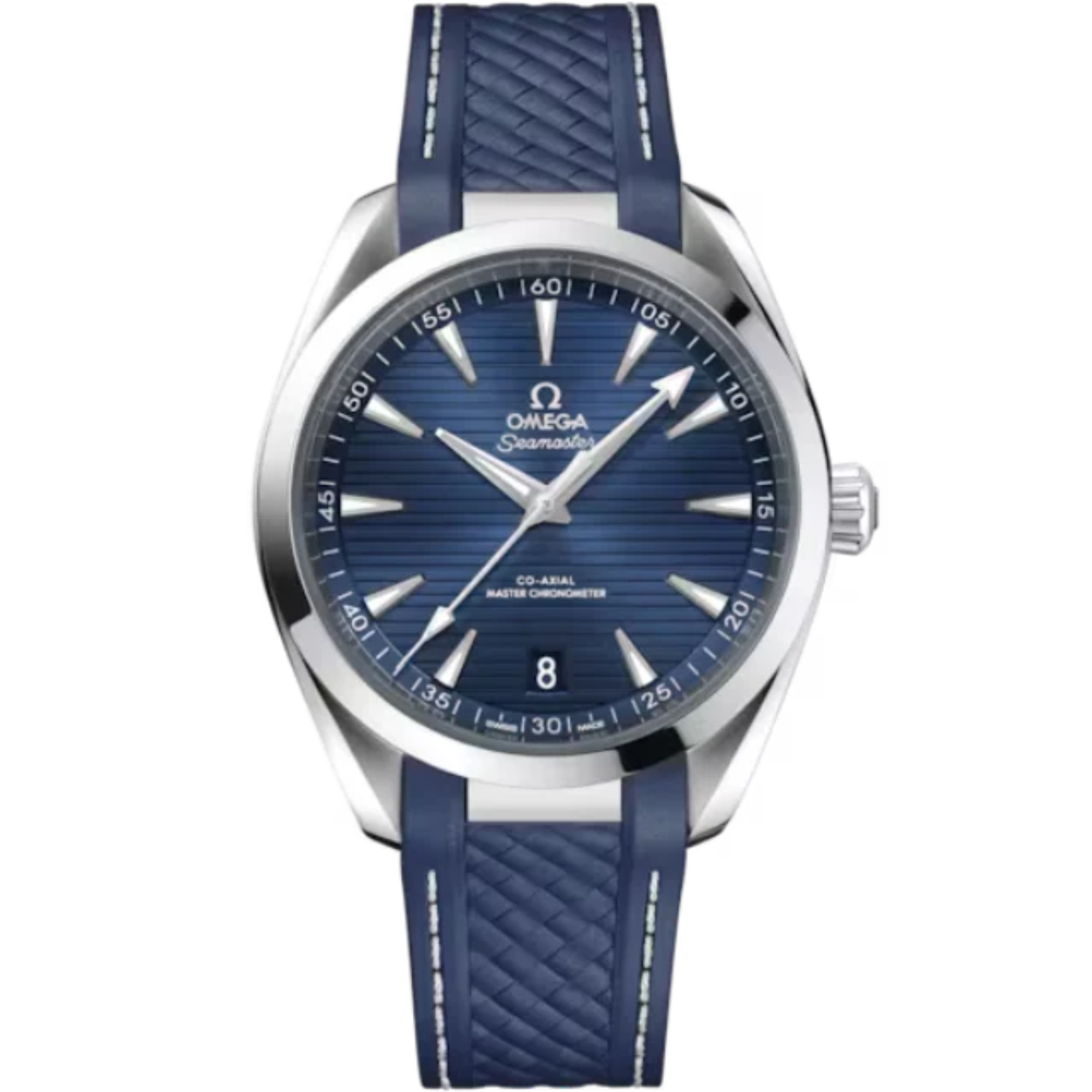 SEAMASTER AQUA TERRA 150M 41 MM STAINLESS STEEL WITH BLUE DIAL - Omega