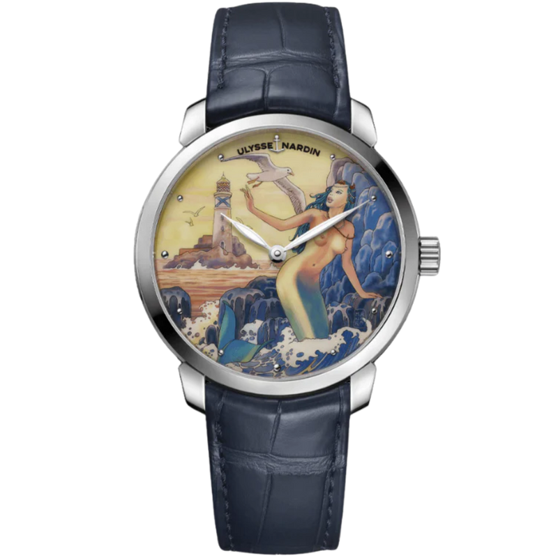 CLASSICO MANARA MANUFACTURE 40 MM STAINLESS STEEL WITH WHITE DIAL - Ulysse Nardin