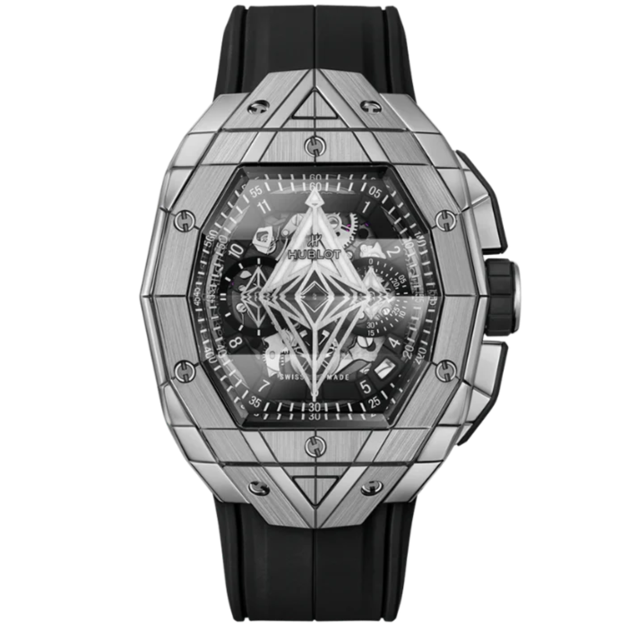 SPIRIT OF BIG BANG 42 MM SANG BLEU TITANIUM - Hublot