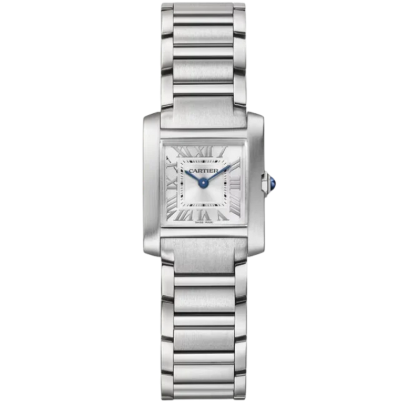 TANK 26 mm FRANÇAISE WATCH SILVER STAINLESS STEEL - Cartier