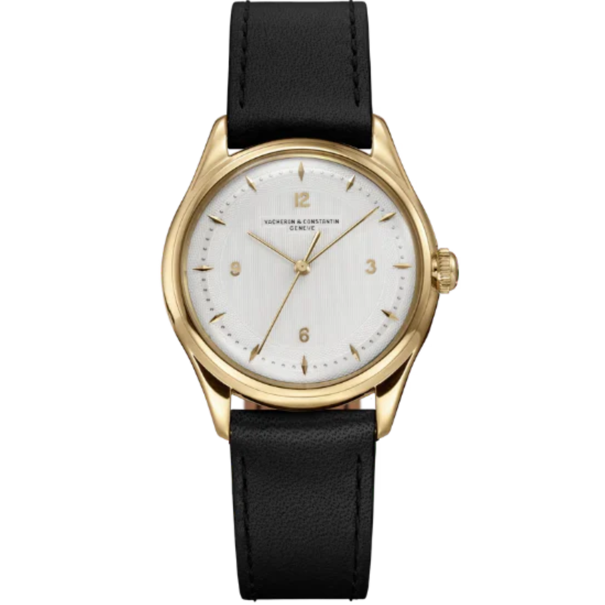 LES COLLECTIONNEURS REFERENCE 4465 35 MM 18K YELLOW GOLD WITH GUILLOCHE DIAL - Vacheron Constantin