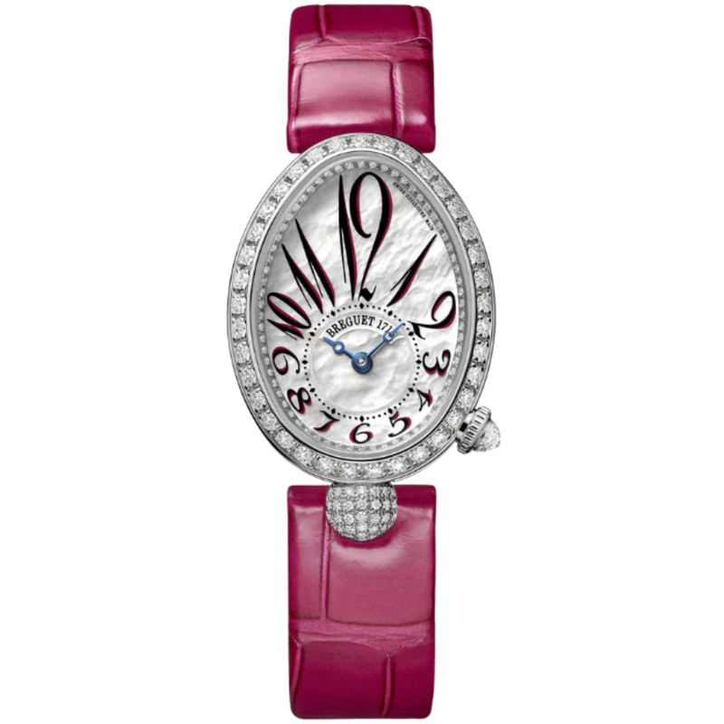 REINE DE NAPLES 8928 33 MM WHITE GOLD WITH MOTHER OF PEARL DIAL - Breguet
