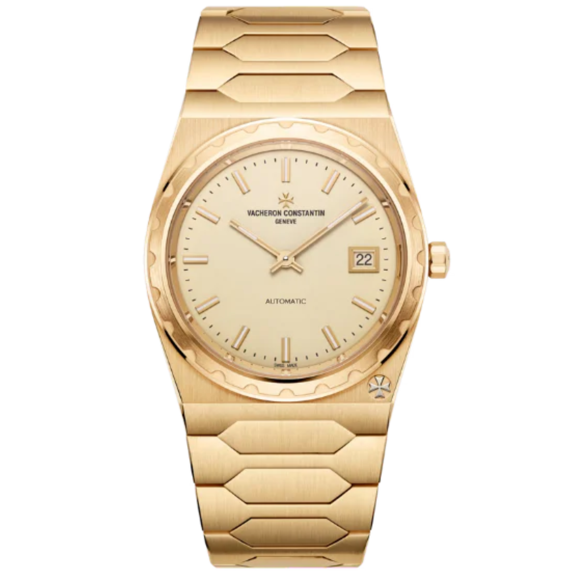 HISTORIQUES 222 37 MM 18K 3N YELLOW GOLD WITH GOLD DIAL - Vacheron Constantin