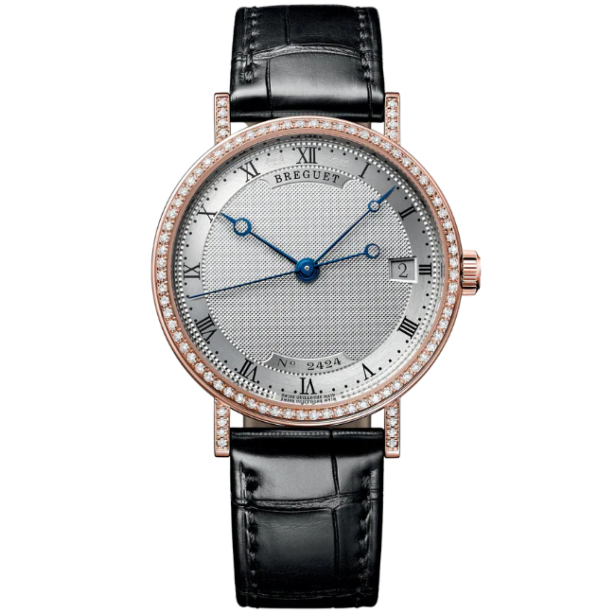 CLASSIQUE 9068 33 MM ROSE GOLD WITH SILVER DIAL - Breguet