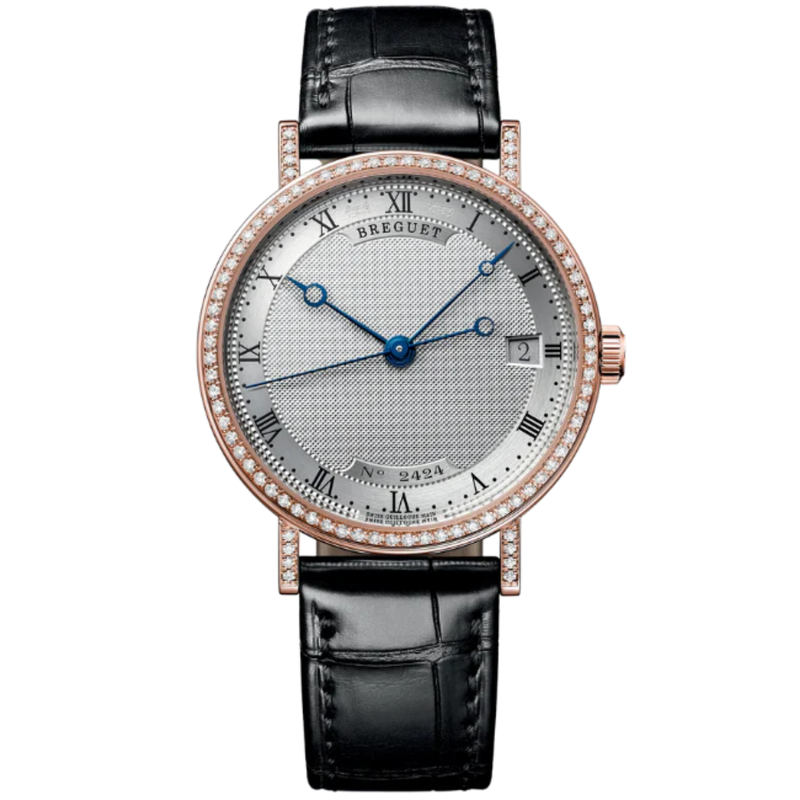 CLASSIQUE 9068 33 MM ROSE GOLD WITH SILVER DIAL - Breguet