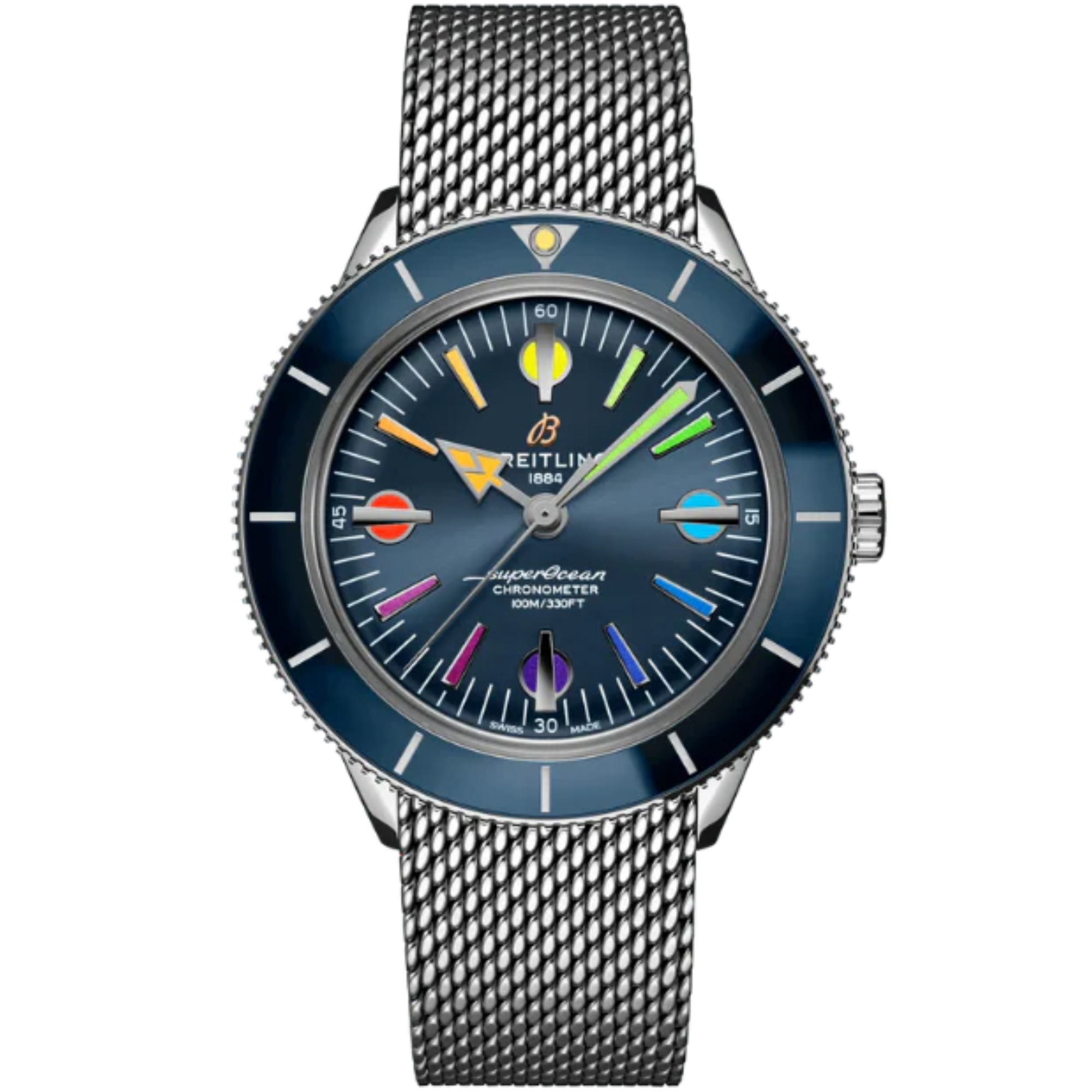 SUPEROCEAN HERITAGE '57 SPECIAL EDITION II 42 MM STAINLESS STEEL WITH BLUE DIAL - Breitling