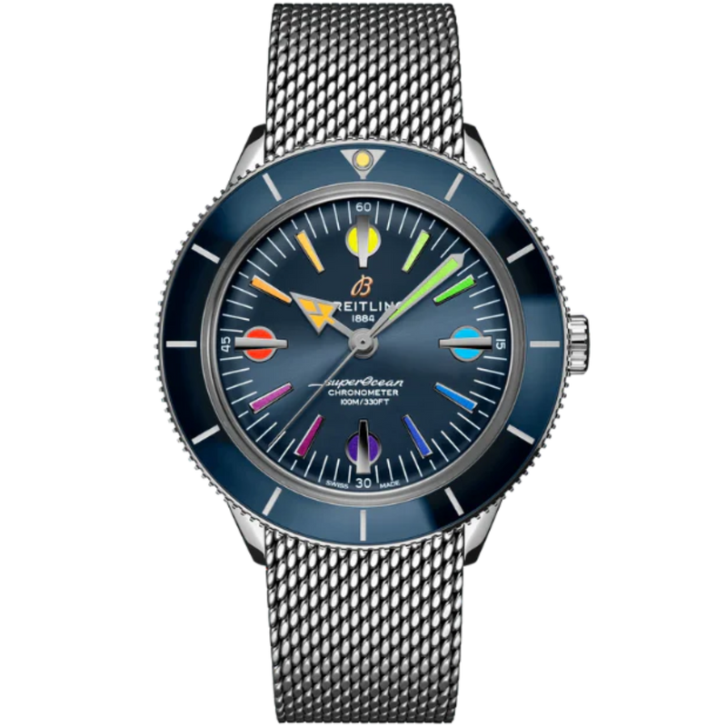 SUPEROCEAN HERITAGE '57 SPECIAL EDITION II 42 MM STAINLESS STEEL WITH BLUE DIAL - Breitling