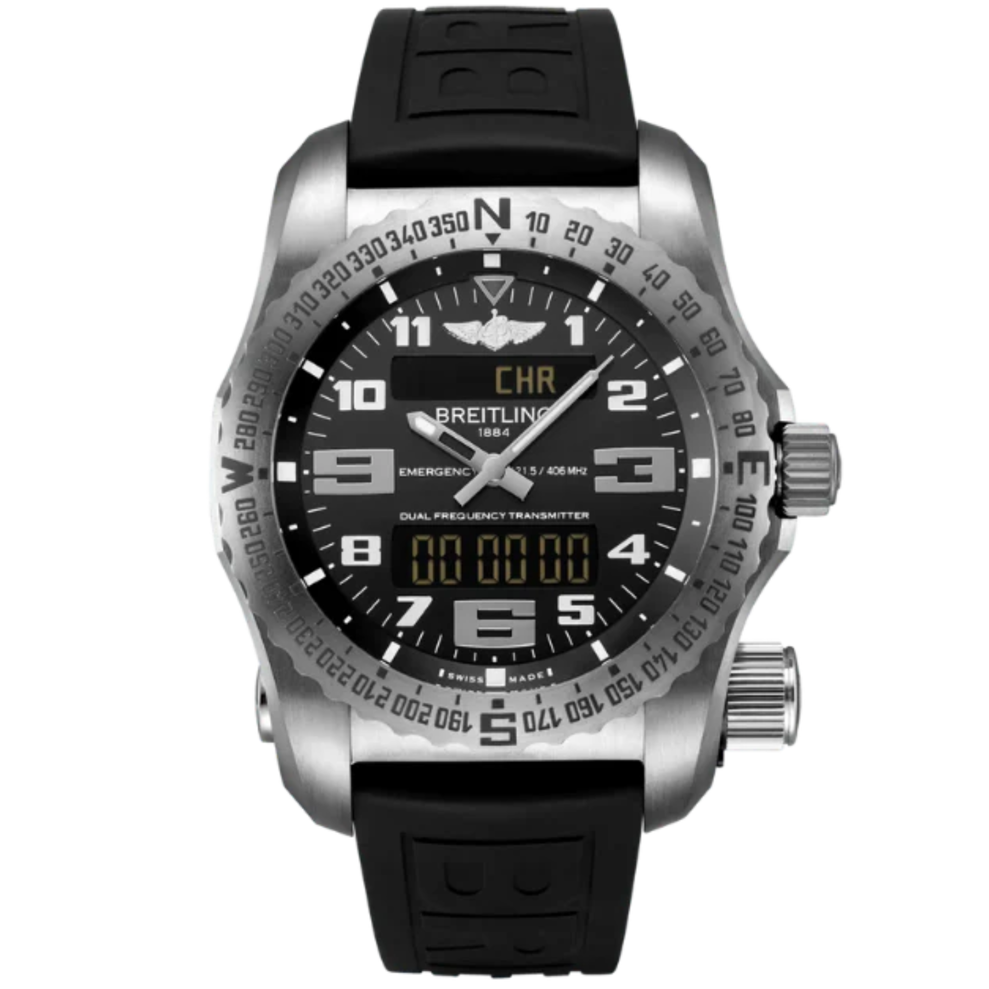 EMERGENCY 51 MM TITANIUM WITH BLACK DIAL - Breitling