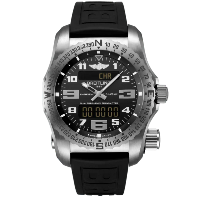 EMERGENCY 51 MM TITANIUM WITH BLACK DIAL - Breitling