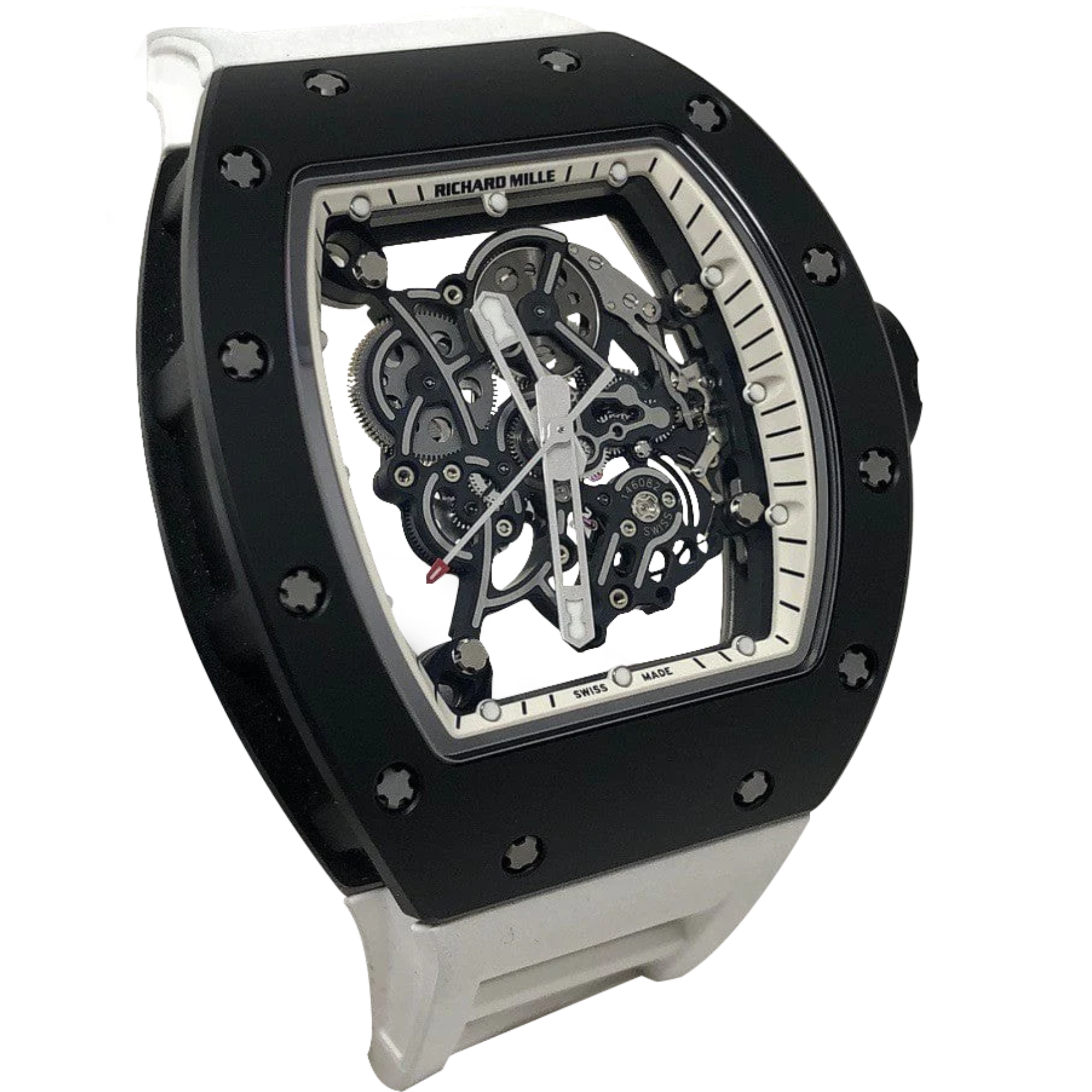 Richard Mille RM055 Black Bubba Watson White Rehaut Americas Edition - Richard Mille