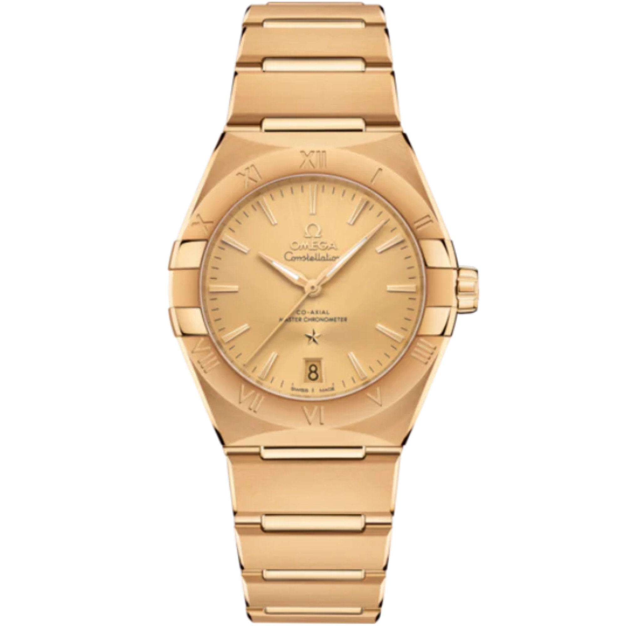 CONSTELLATION 36 MM YELLOW GOLD WITH YELLOW DIAL - Omega
