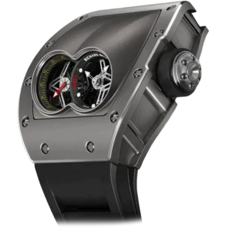 RM 053 Tourbillon Pablo Mac Donough Rubber Strap Micro Blasted Titanium Case - Richard Mille