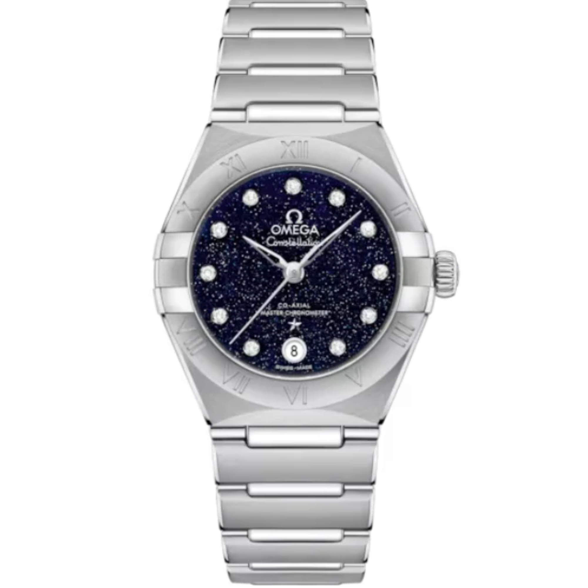 CONSTELLATION 29 MM STAINLESS STEEL WITH BLUE DIAL - Omega