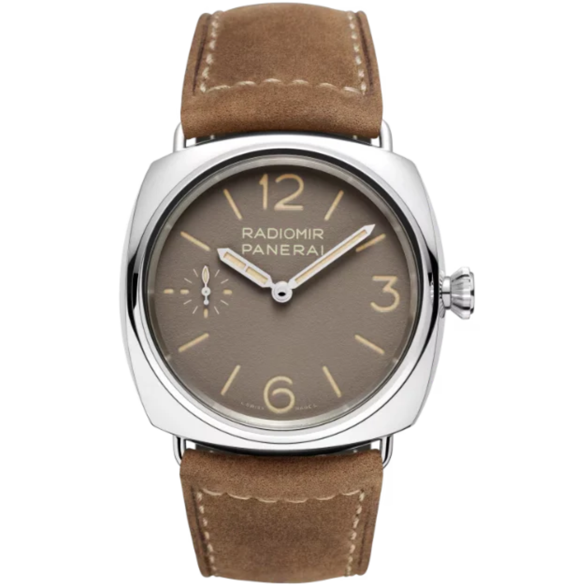 RADIOMIR OFFICINE PAM01385 45 MM STAINLESS STEEL WITH SHADED BROWN DIAL - Panerai