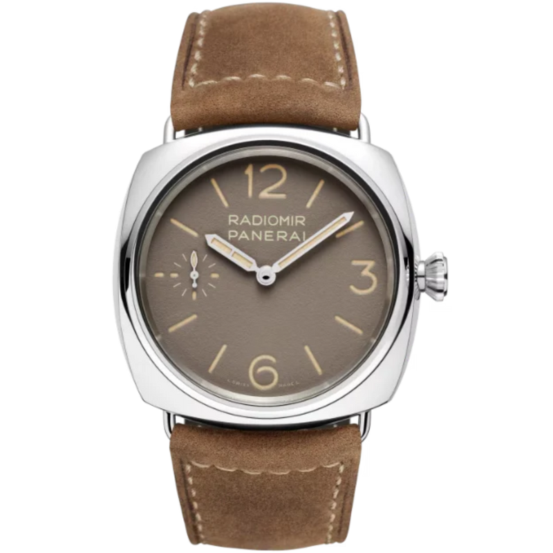 RADIOMIR OFFICINE PAM01385 45 MM STAINLESS STEEL WITH SHADED BROWN DIAL - Panerai