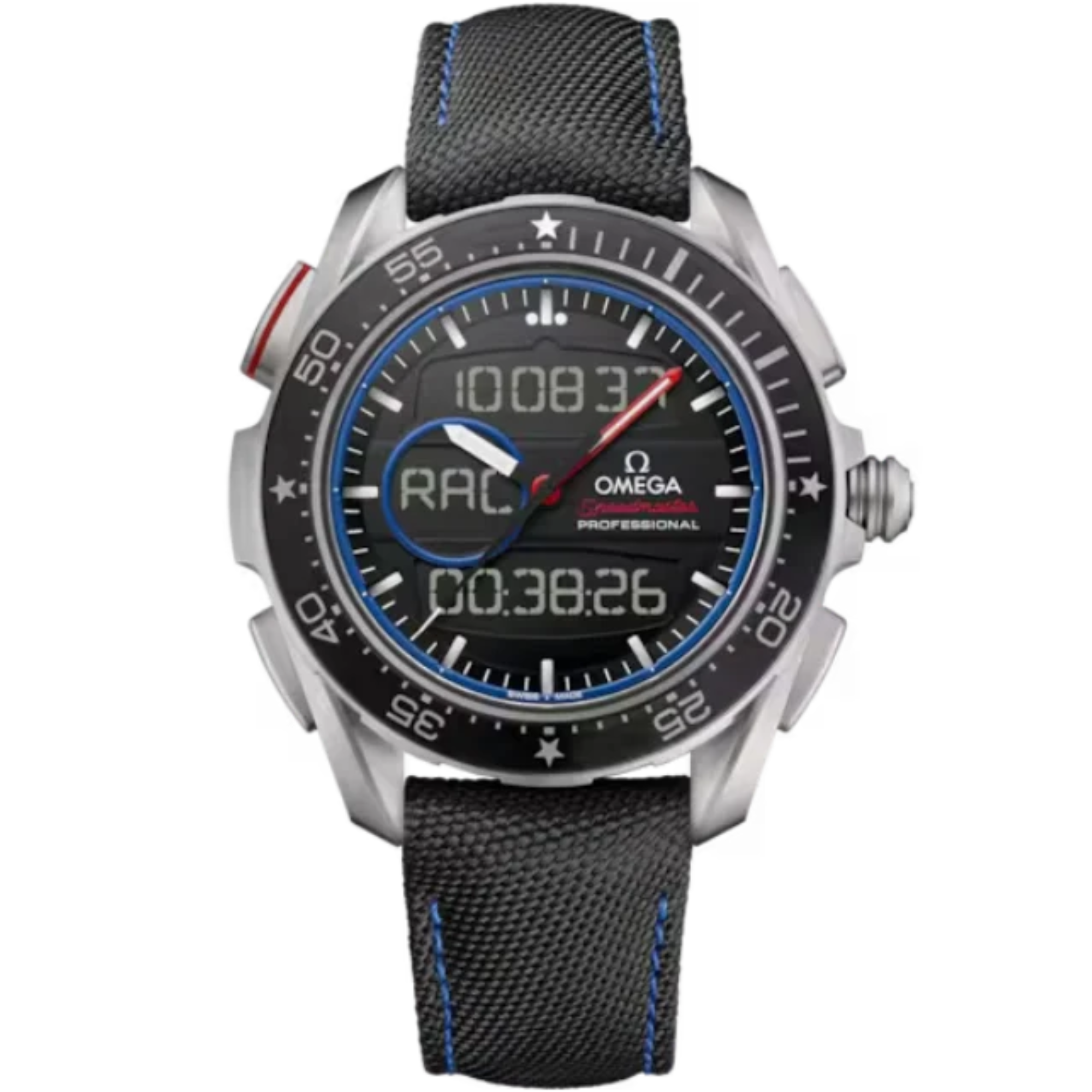 SPEEDMASTER X‑33 REGATTA ETNZ LIMITED EDITION 45 MM TITANIUM WITH BLACK DIAL - Omega