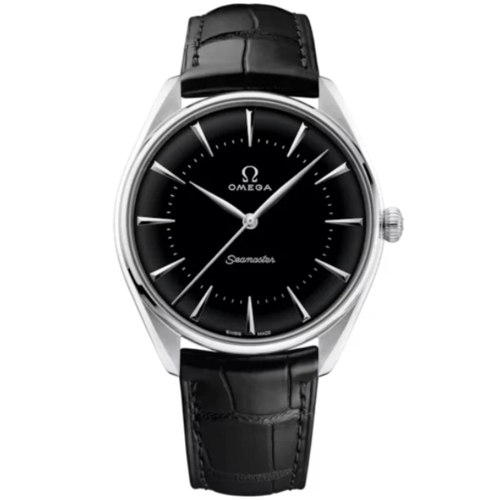 SEAMASTER OLYMPIC OFFICIAL TIMEKEEPER 39 MM PLATINUM WITH BLACK DIAL - Omega