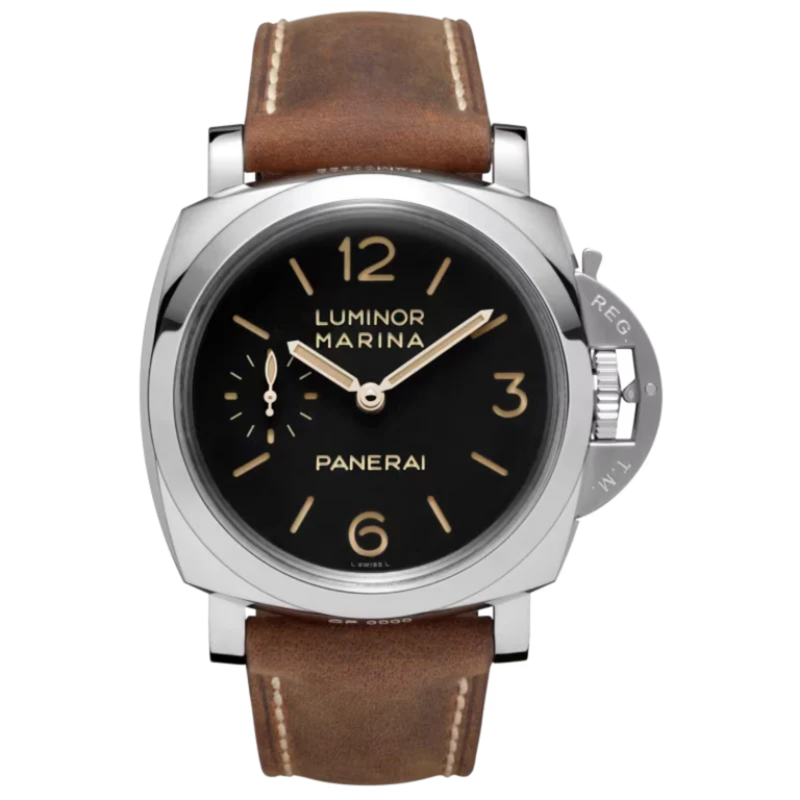 LUMINOR MARINA PAM00422 47 MM STAINLESS STEEL WITH BLACK DIAL - Panerai
