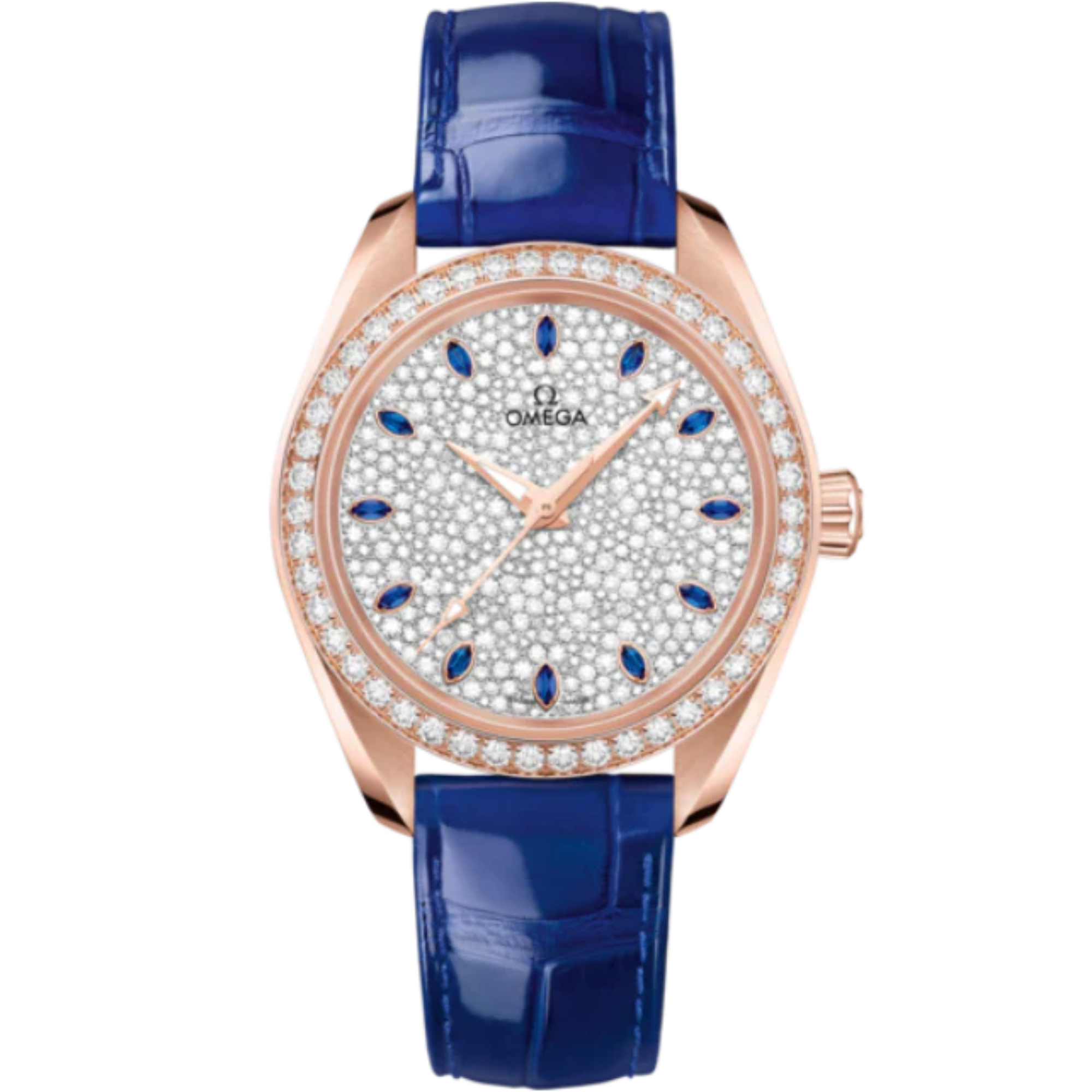 SEAMASTER AQUA TERRA 150M 34 MM SEDNA™ GOLD WITH WHITE DIAL - Omega