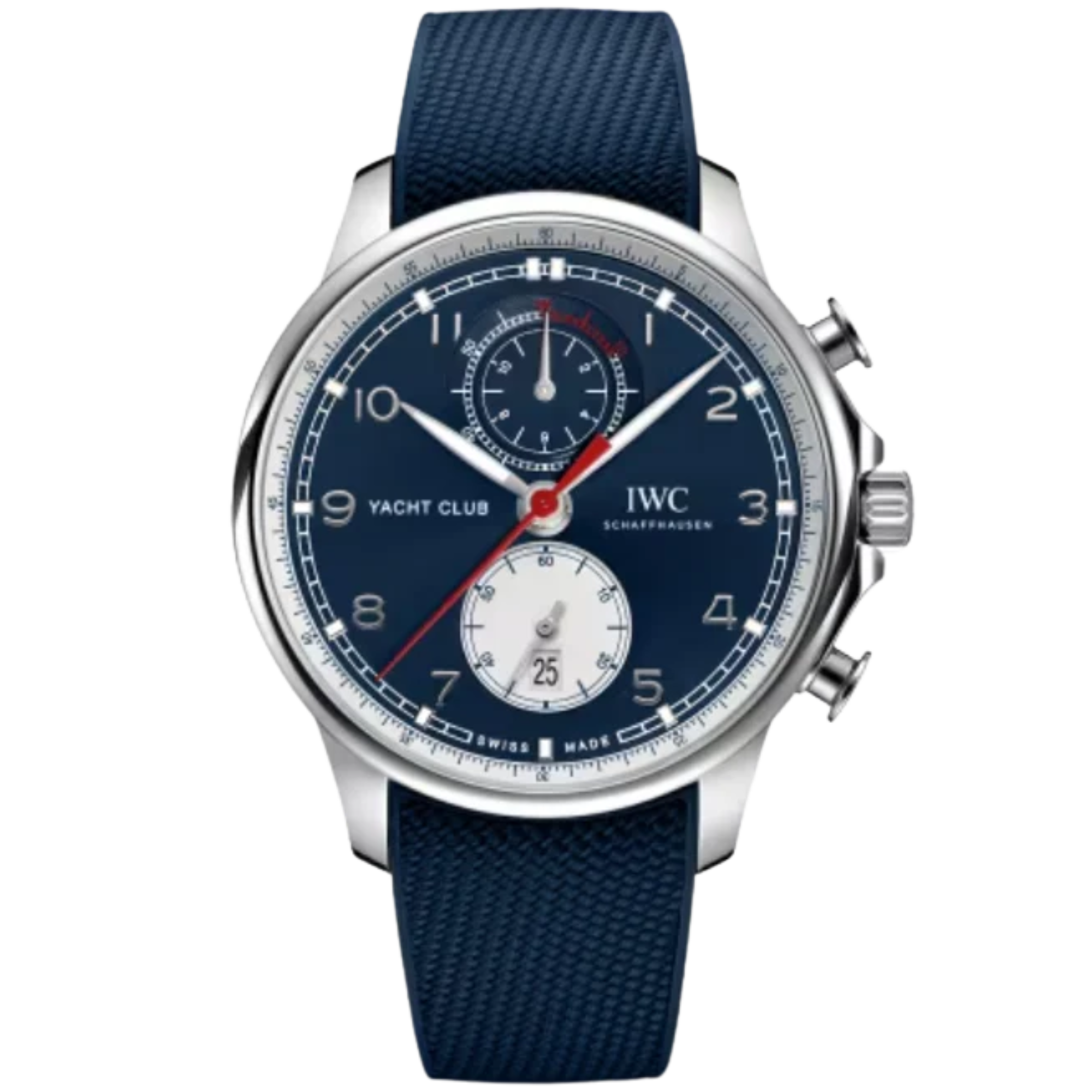 PORTUGIESER YACHT CLUB CHRONOGRAPH EDITION “ORLEBAR BROWN” 45 MM STAINLESS STEEL WITH BLUE DIAL - IWC