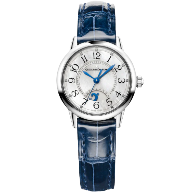 RENDEZ-VOUS CLASSIC NIGHT & DAY 29 MM STAINLESS STEEL WITH SILVER GREY AND MOTHER OF PEARL DIAL - Jaeger-LeCoultre