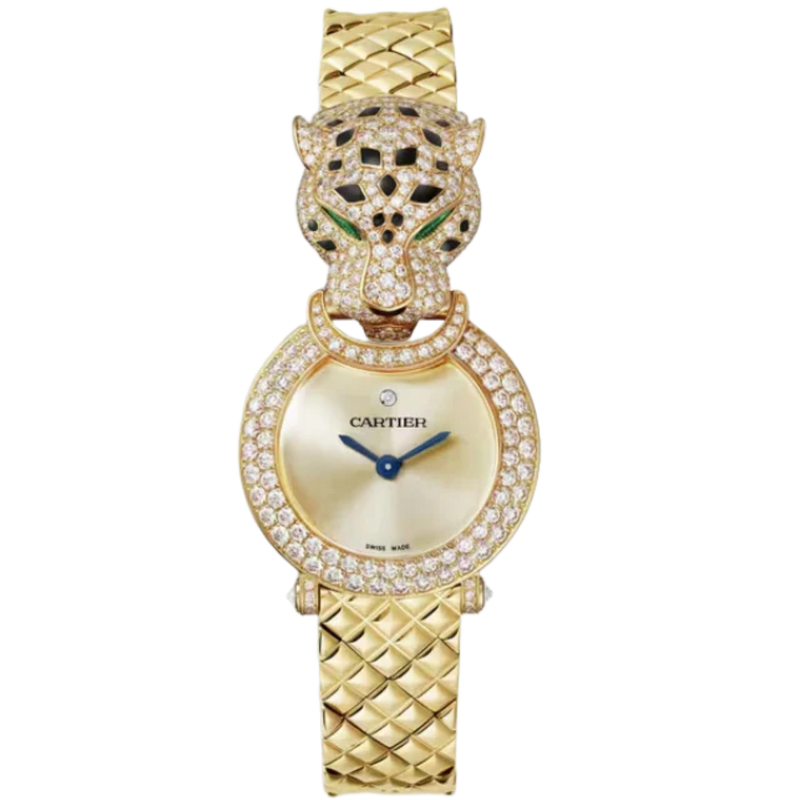 LA PANTHERE DE CARTIER 24 MM 18K YELLOW GOLD WITH GOLD DIAL - Cartier
