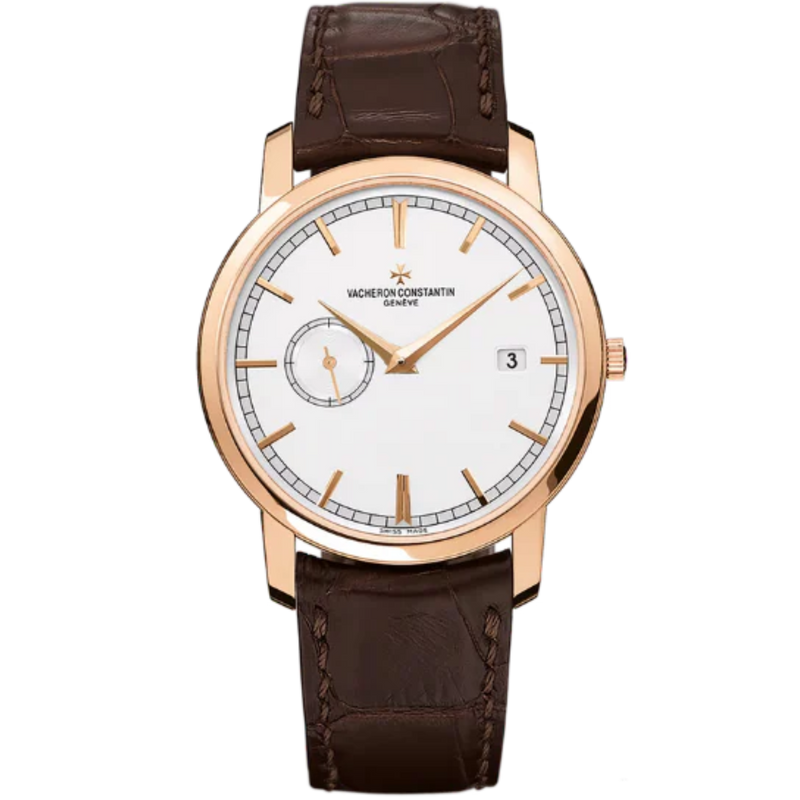 TRADITIONNELLE SELF-WINDING 38 MM 18K ROSE GOLD WITH WHITE BRASS DIAL - Vacheron Constantin