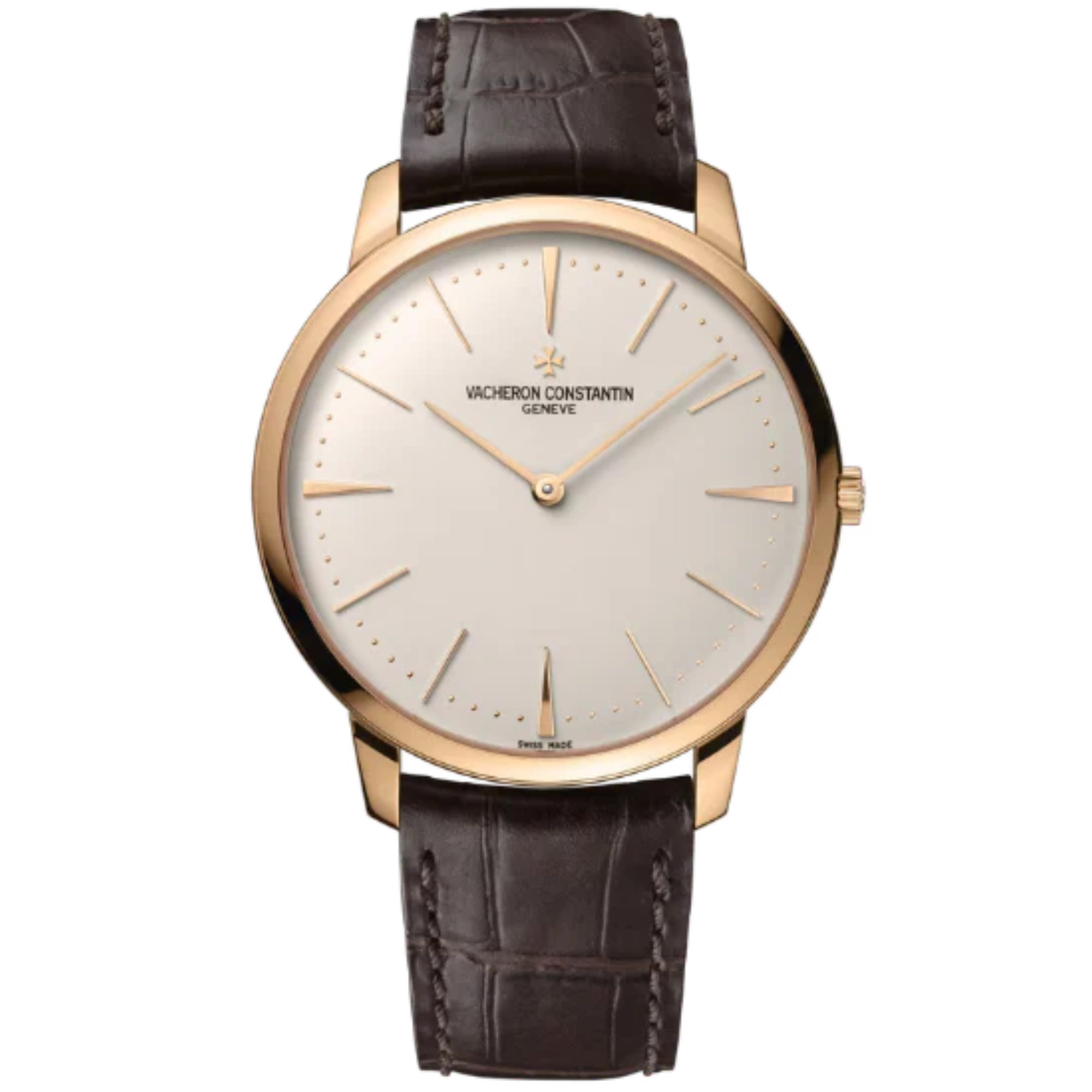 PATRIMONY MANUAL WINDING 40 MM PINK GOLD WITH WHITE COPPER DIAL - Vacheron Constantin