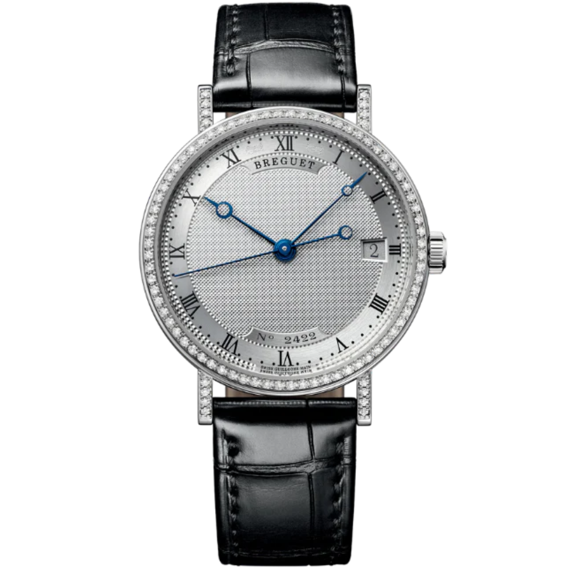 CLASSIQUE 9068 33 MM WHITE GOLD WITH SILVER DIAL - Breguet