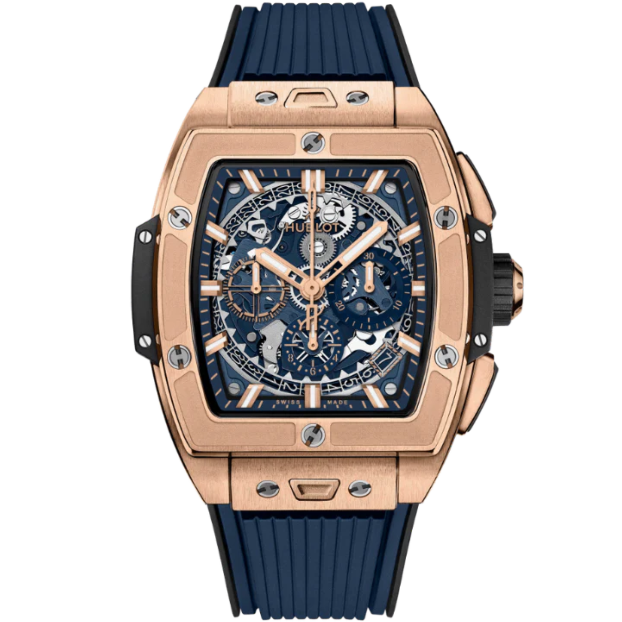 SPIRIT OF BIG BANG 42 MM KING GOLD BLUE - Hublot