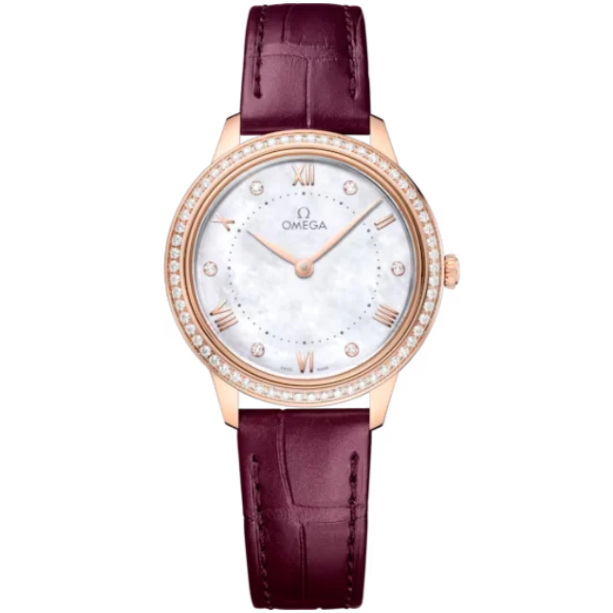 DE VILLE PRESTIGE 30 MM SEDNA™ GOLD WITH MOTHER OF PEARL DIAL - Omega