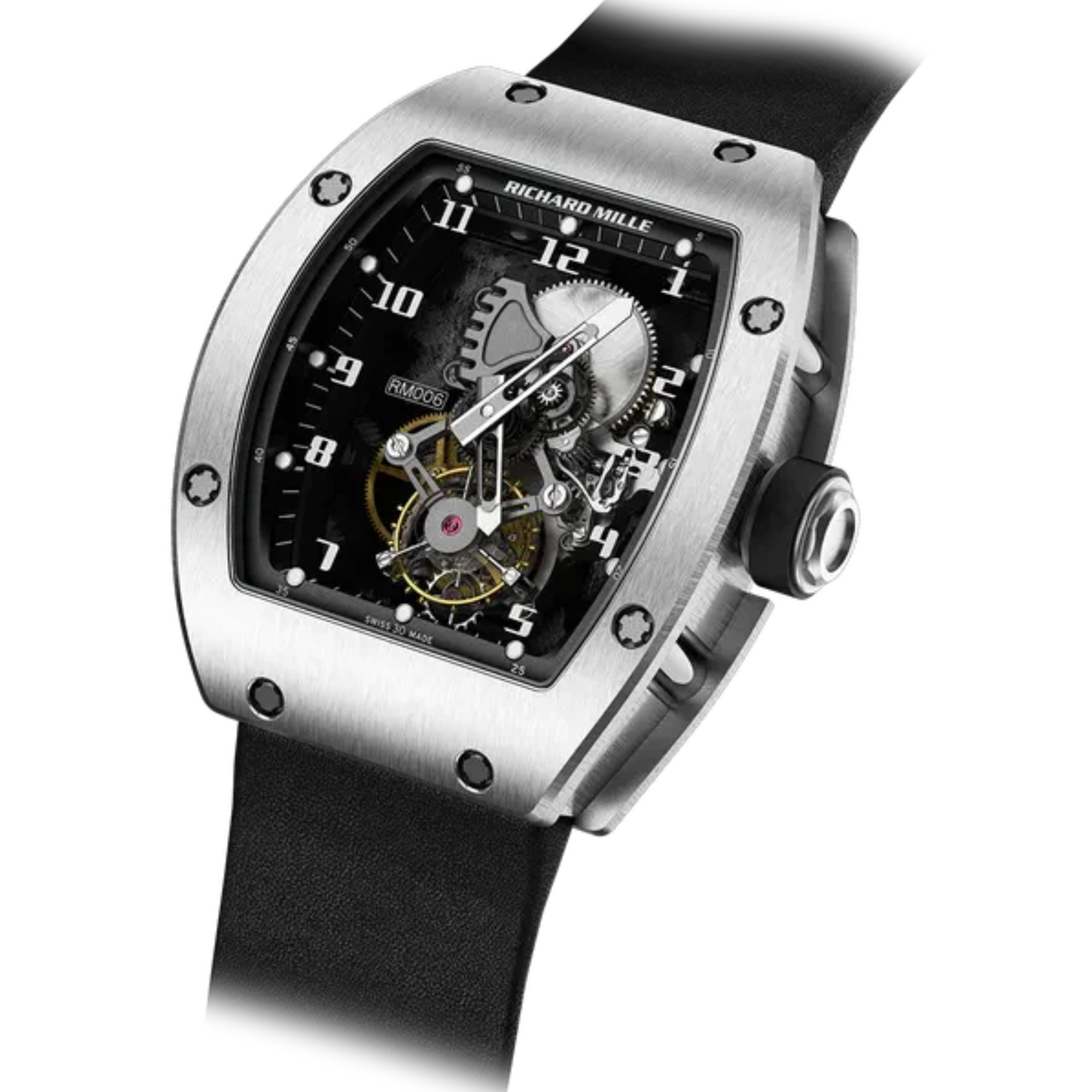 RM 006 Tourbillon Felipe Massa Rubber Strap Titanium Case - Richard Mille