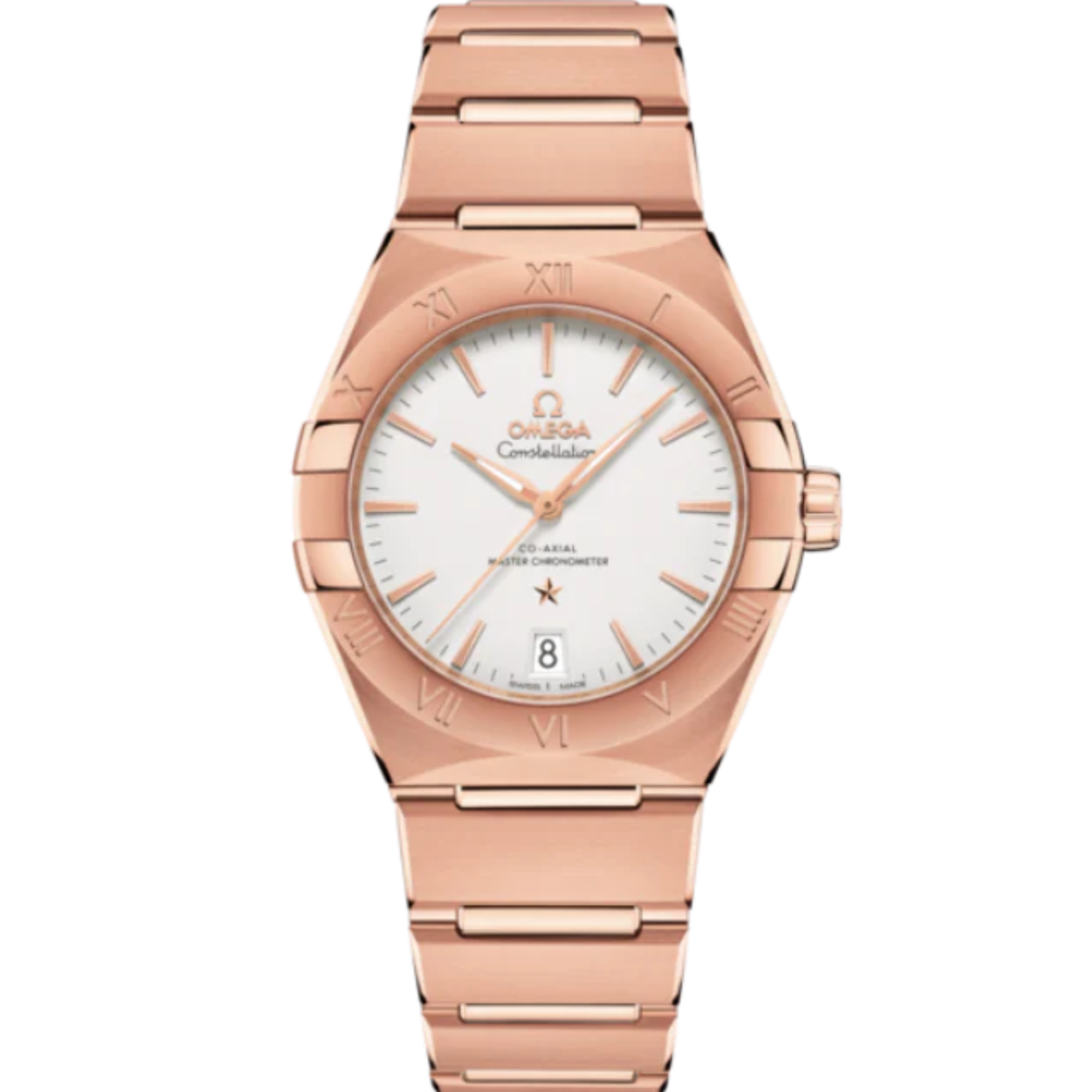 CONSTELLATION 36 MM SEDNA™ GOLD WITH SILVER DIAL - Omega