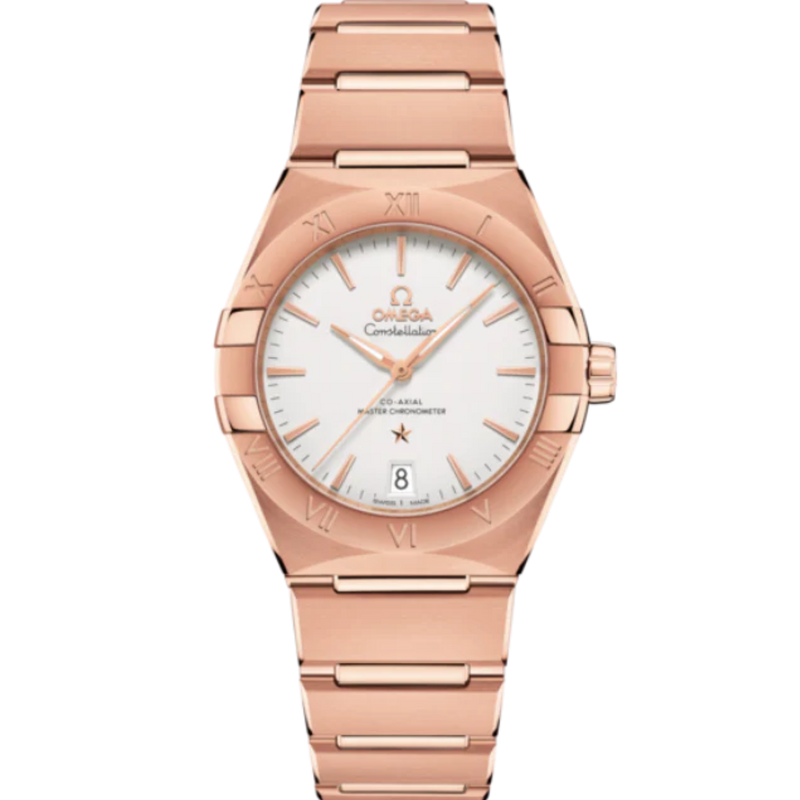 CONSTELLATION 36 MM SEDNA™ GOLD WITH SILVER DIAL - Omega
