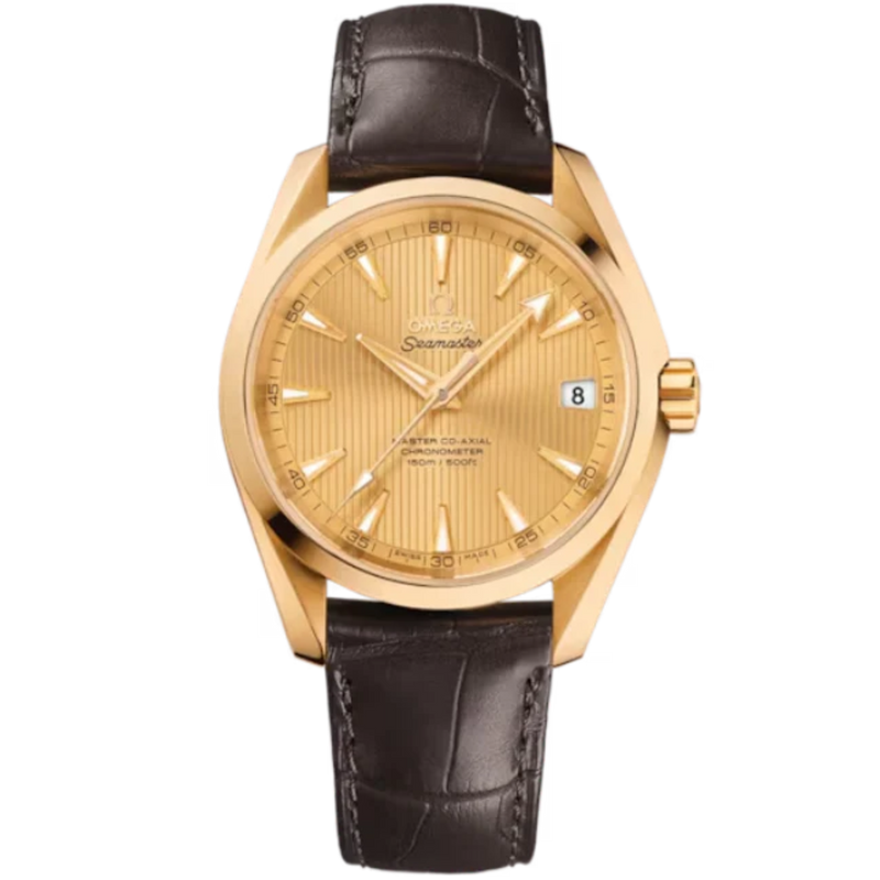 SEAMASTER AQUA TERRA 150M 41 MM YELLOW GOLD WITH YELLOW DIAL - Omega