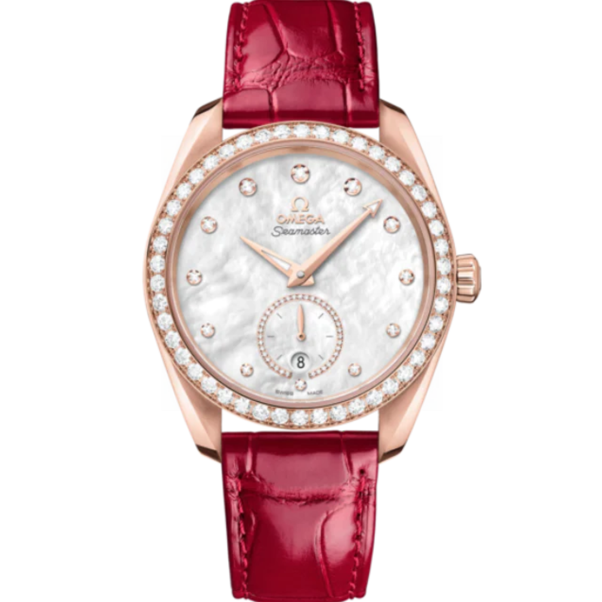 SEAMASTER AQUA TERRA 150M 38 MM SEDNA™ GOLD WITH MOTHER OF PEARL DIAL - Omega