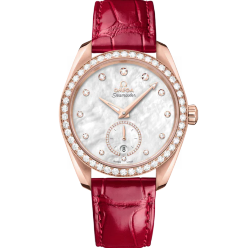 SEAMASTER AQUA TERRA 150M 38 MM SEDNA™ GOLD WITH MOTHER OF PEARL DIAL - Omega