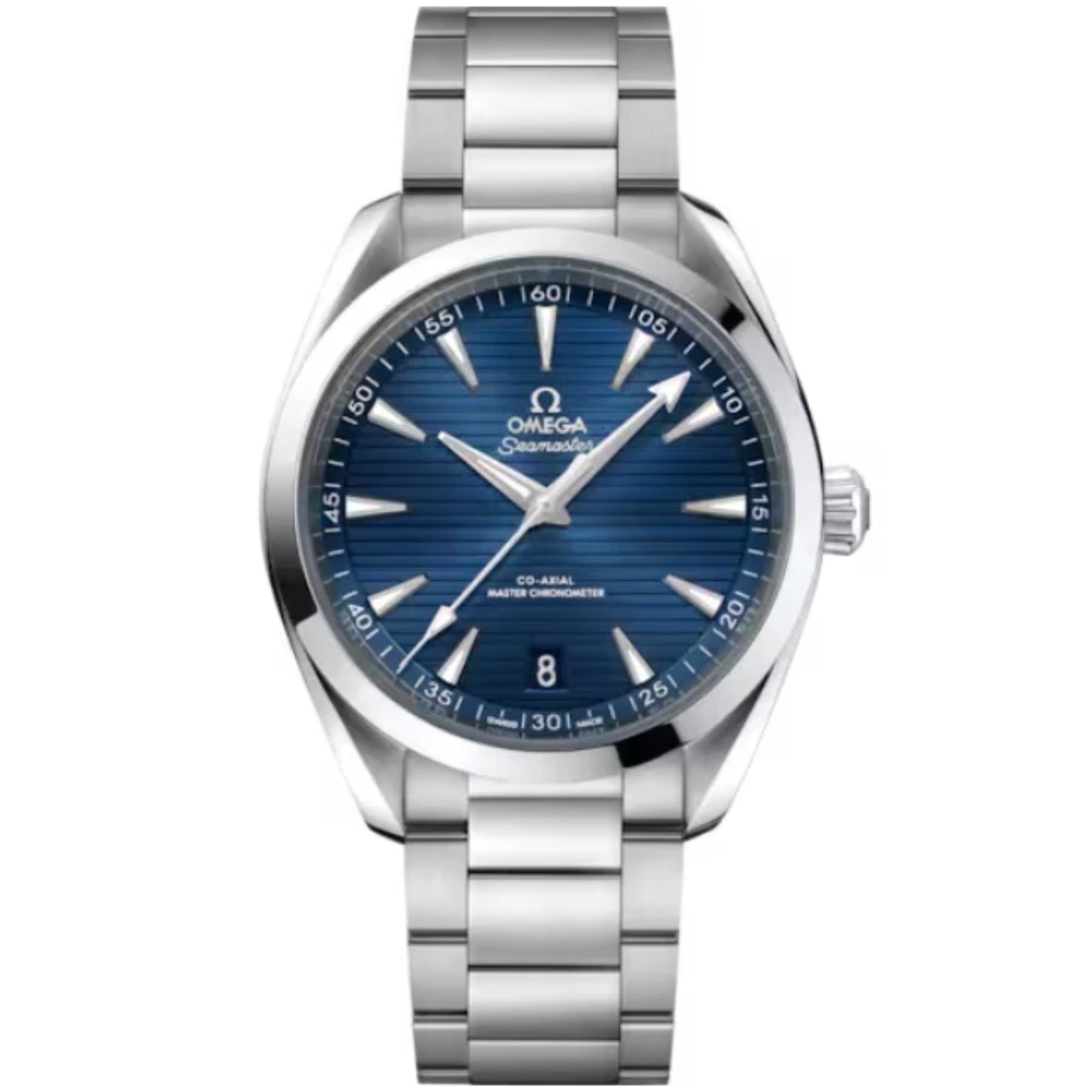 SEAMASTER AQUA TERRA 150M 41 MM STAINLESS STEEL WITH BLUE DIAL - Omega