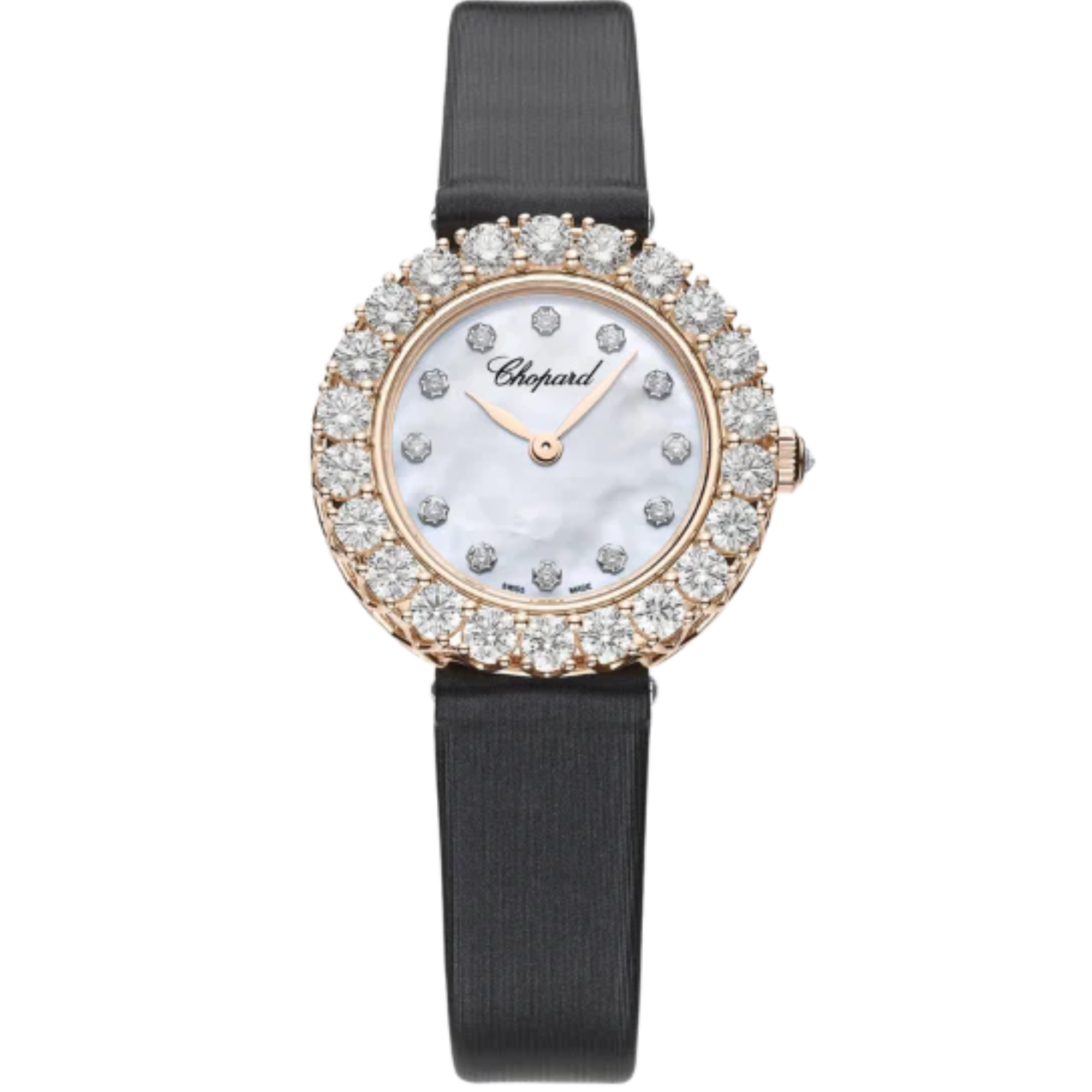 L'HEURE DU DIAMANT 26 MM ETHICAL ROSE GOLD WITH MOTHER OF PEARL DIAL - Chopard