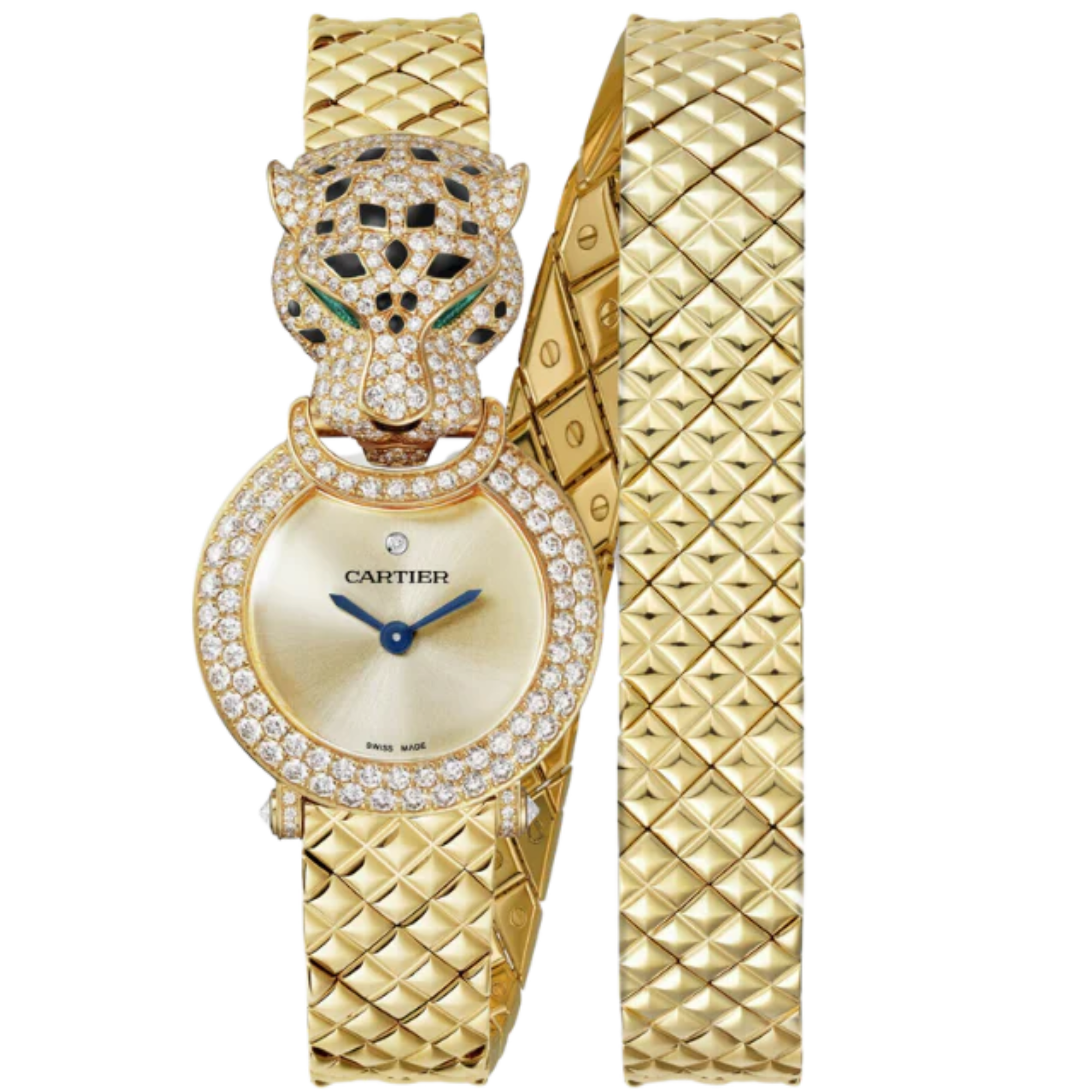 LA PANTHERE DE CARTIER 24 MM 18K YELLOW GOLD WITH GOLD DIAL - Cartier