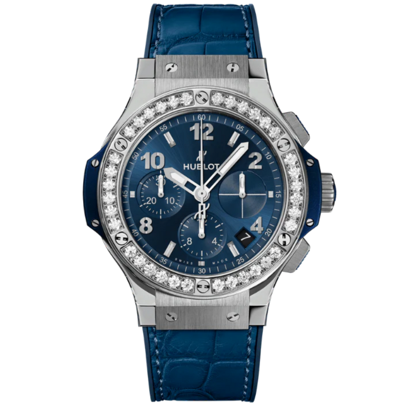 Big Bang 41mm STEEL BLUE DIAMONDS - Hublot