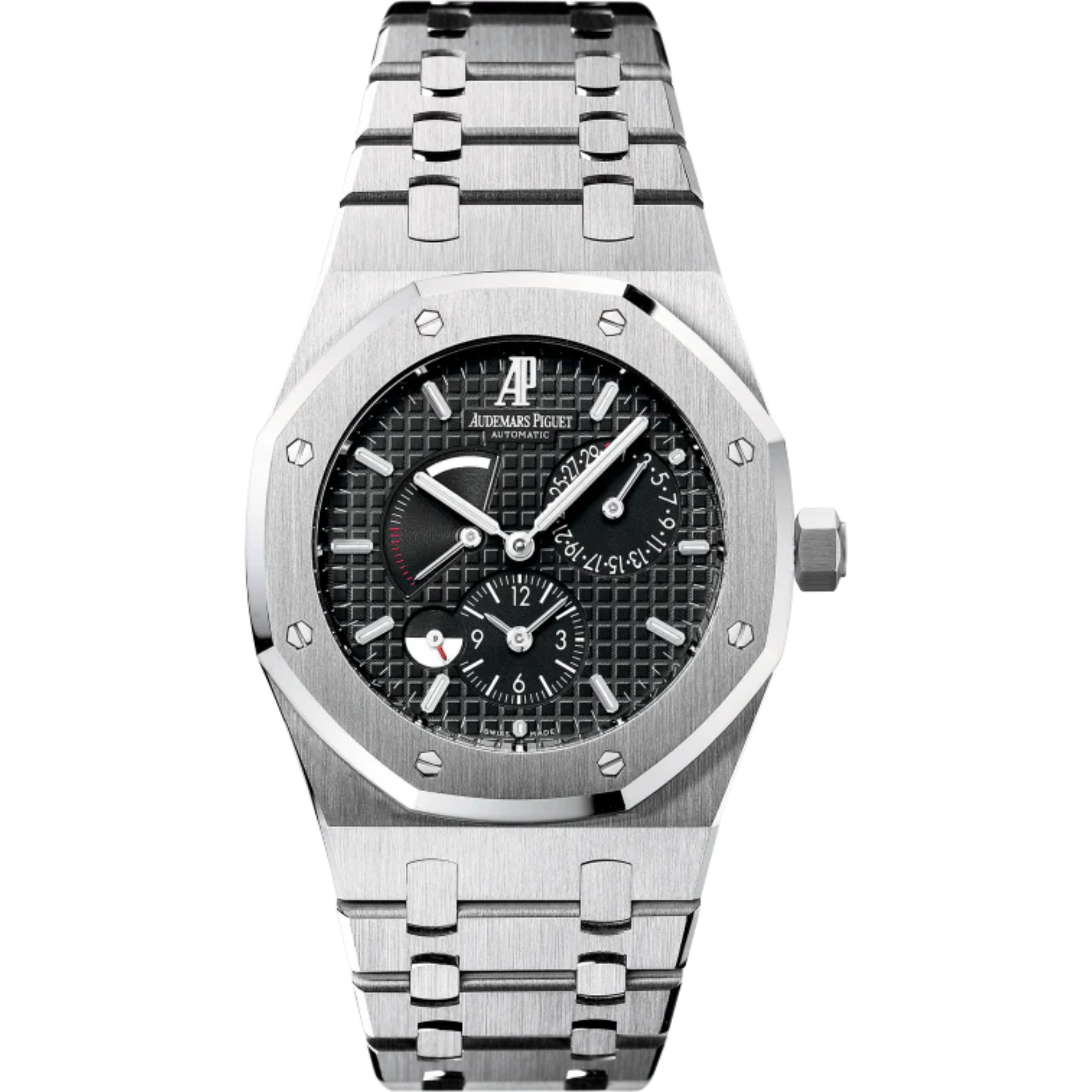 Audemars Piguet Royal Oak Ref. 26120ST.OO.1220ST.03 39MM Stainless Steel Dual Time Black Dial - Audemars Piguet
