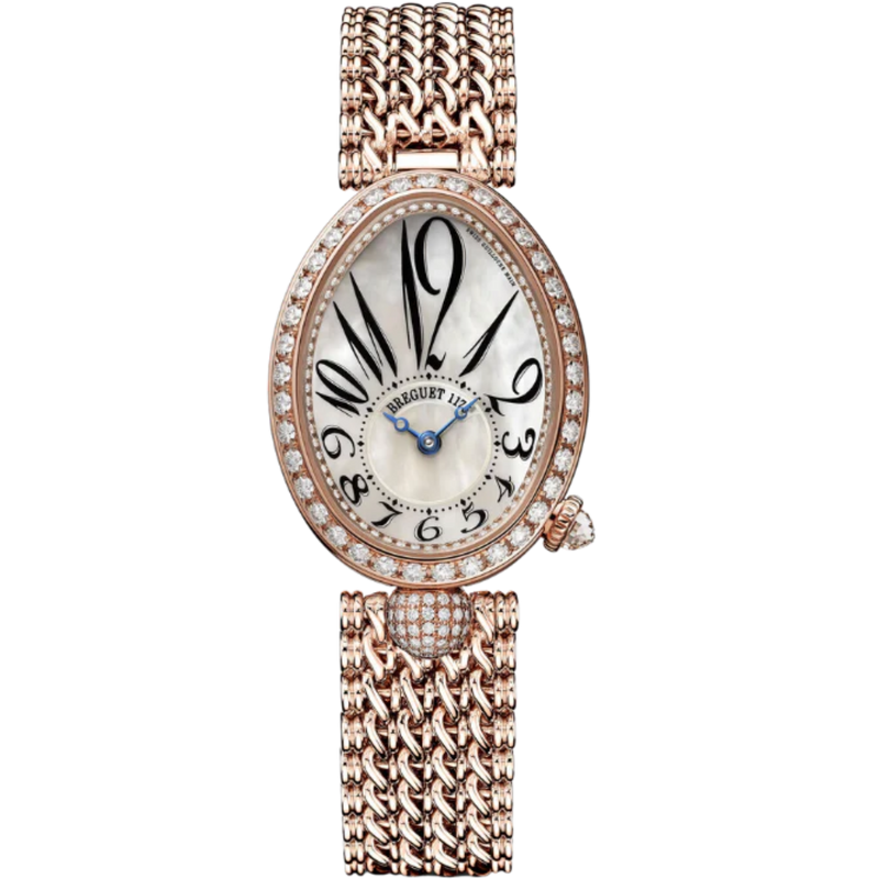 REINE DE NAPLES 8928 33 MM ROSE GOLD WITH MOTHER OF PEARL DIAL - Breguet