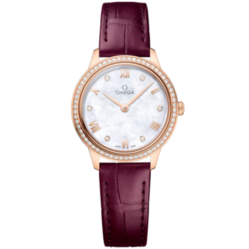 DE VILLE PRESTIGE 27 MM SEDNA™ GOLD WITH MOTHER OF PEARL DIAL - Omega