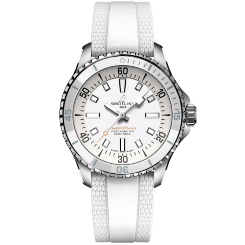 SUPEROCEAN AUTOMATIC 36 MM STAINLESS STEEL WITH WHITE DIAL - Breitling