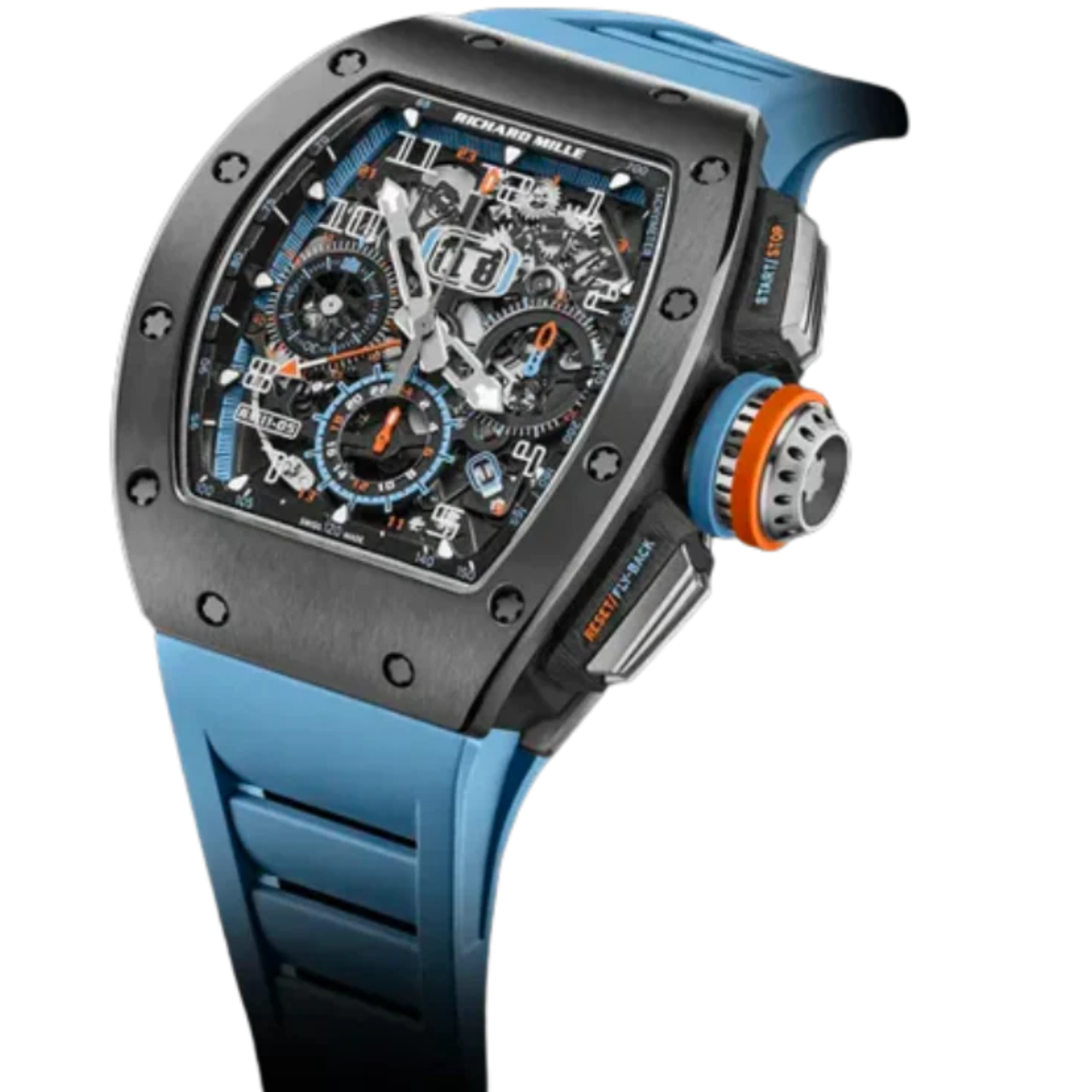 RM 011-05 Automatic Winding Flyback Chronograph Rubber Grey Cermet Case - Richard Mille