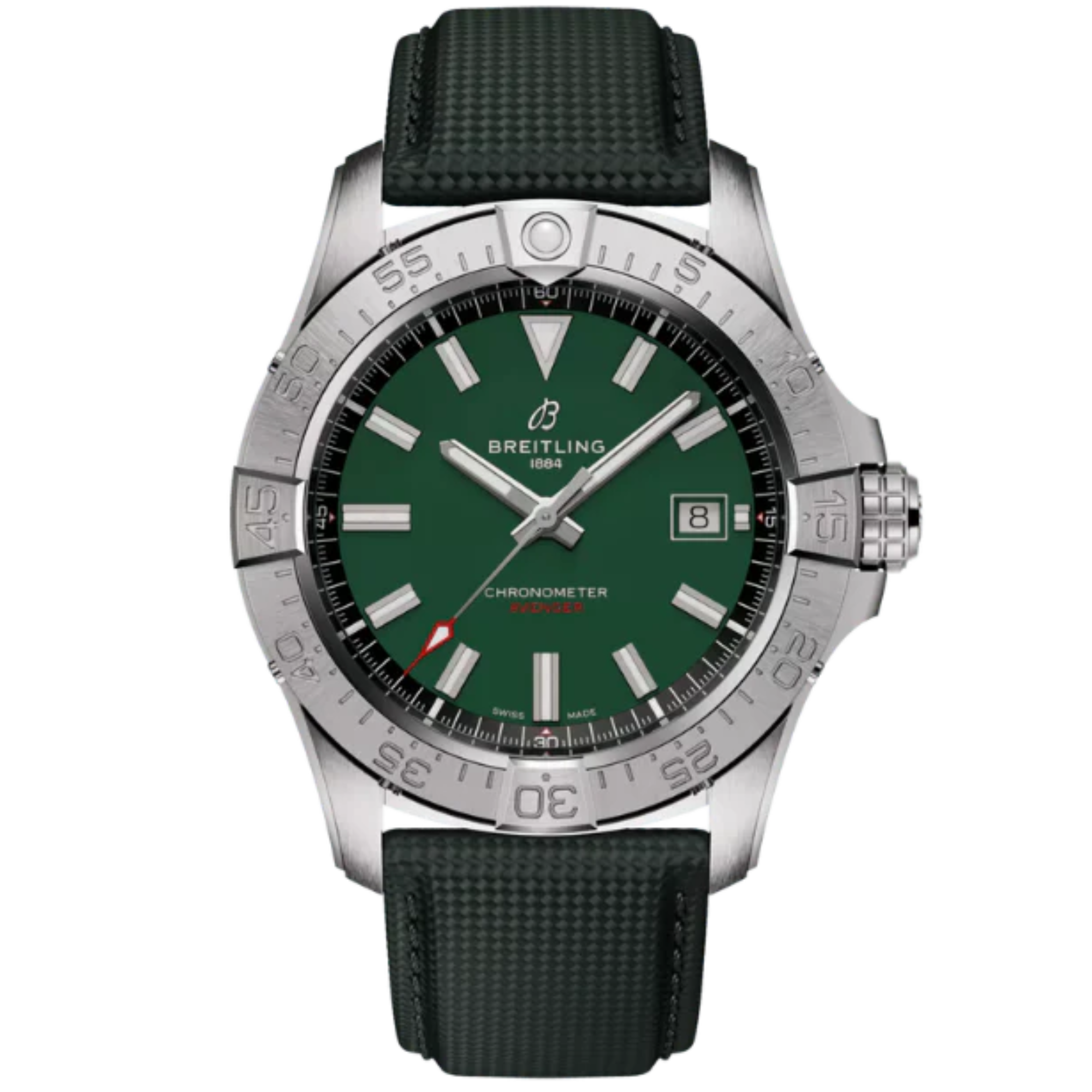 AVENGER AUTOMATIC 42 MM STAINLESS STEEL WITH GREEN DIAL - Breitling