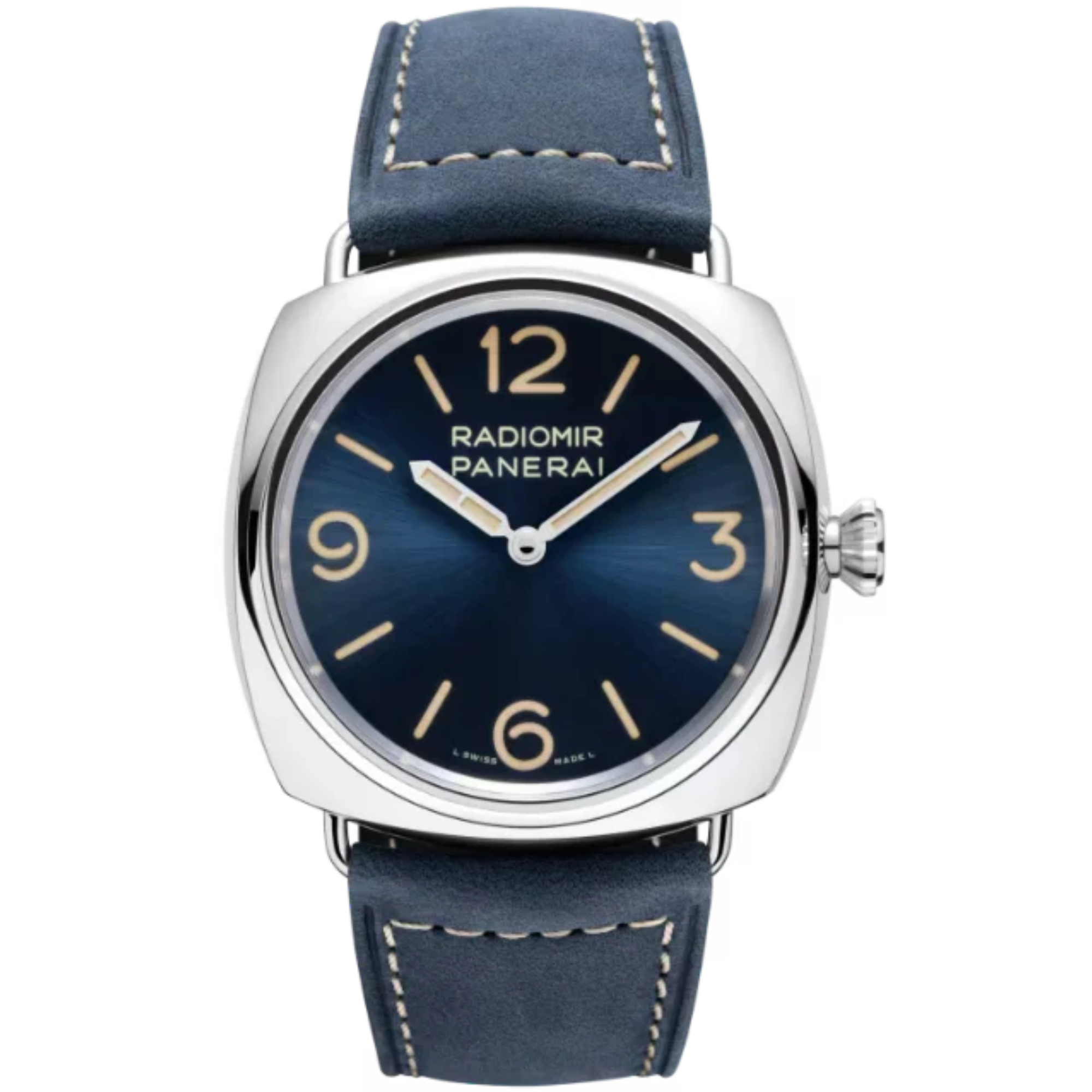 RADIOMIR OFFICINE PAM01383 45 MM STAINLESS STEEL WITH BLUE DIAL - Panerai