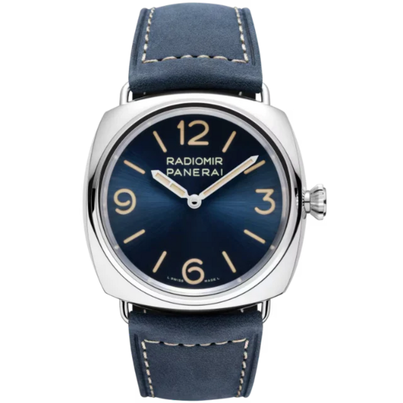 RADIOMIR OFFICINE PAM01383 45 MM STAINLESS STEEL WITH BLUE DIAL - Panerai